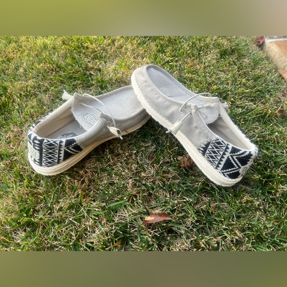 Hey Dude Men's Wally Funk Casual Shoes - Bungee - Size 12 - Picture 4 of 6